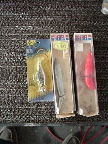 Different vintage fishing - 3,