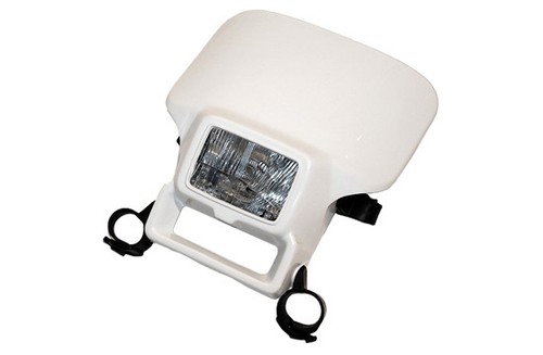 White headlight mask ufo - mask,