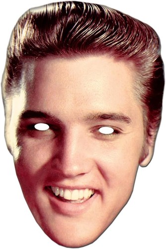 Elvis presley mask official - elvis,