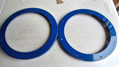 Meccano blue flanged - 2, ring
