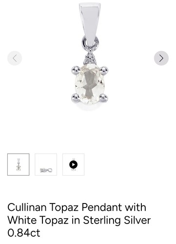84cts cullinan white topaz - cullinan,