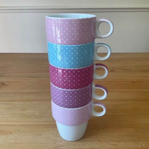 Set next stacking mugs - 5,