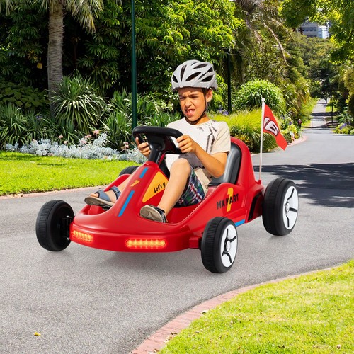 Kids electric kart 12v ride - go,