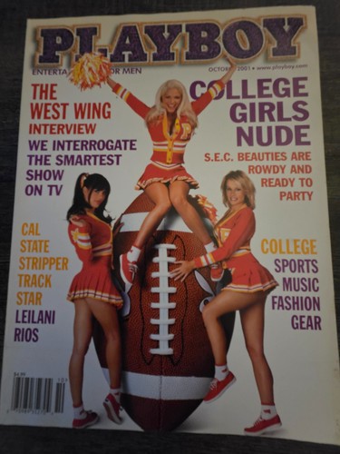 Playboy magazine october - playboy,