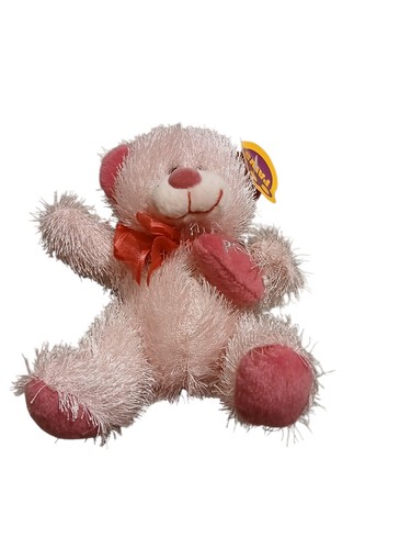 Pink teddy bear plush - pink,