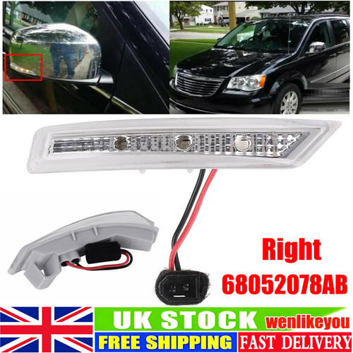 Right wing mirror indicator - mirror,