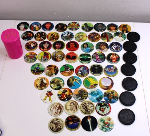 Pogs and slammers lot power - lot,