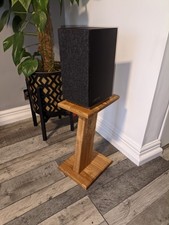 Solid Oak Speaker Stands