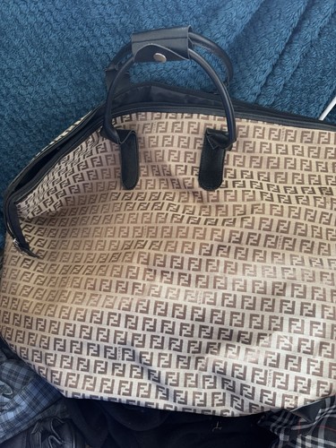 Vintage fendi luggage bag - luggage,