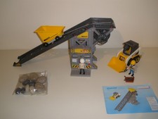 Playmobil Quarry Site set 4041 with Bobcat Loader Digger Truck 100% complete.