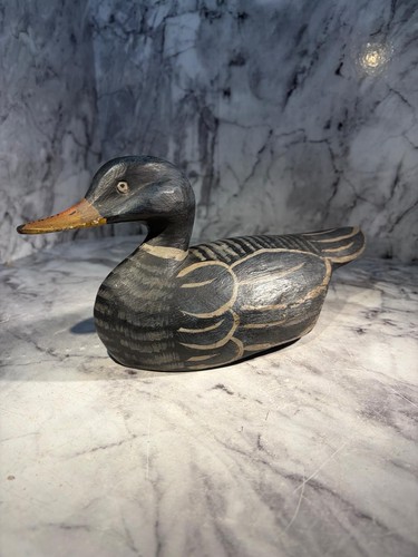 Vintage folk art hand carved - carved, &