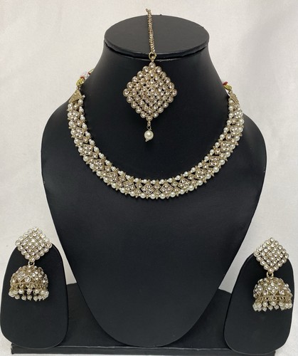 Asian party wear necklace set - party,
