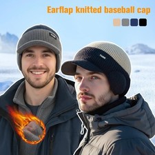 Men's Winter Beanie Hat with