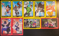 9 DC Coin Pusher Cards Series 4 Wonder Woman Cyborg Green Lantern Batman Flash