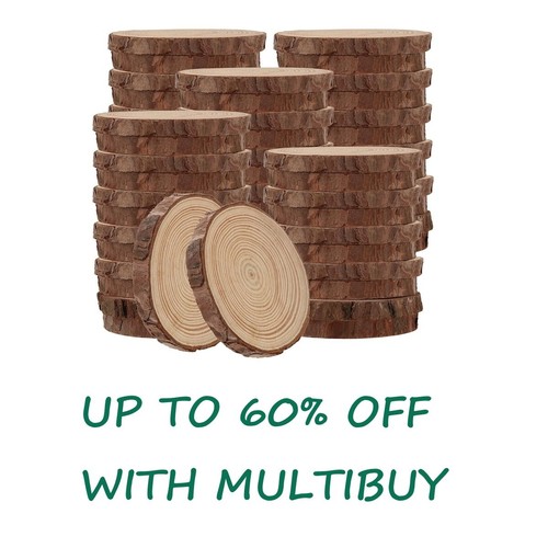 Wood slices wooden discs - discs, craft