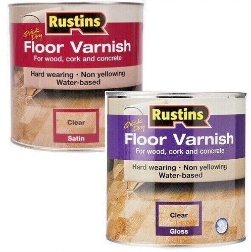 Floor varnish rustins gloss - floor, or