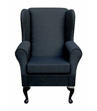 High wingback fireside chair - high,