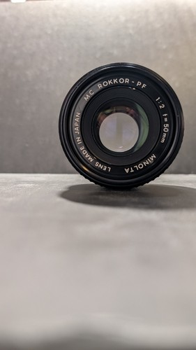 Minolta rokkor 50mm f - mc, rokkor-pf