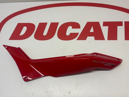 Ducati left frame seat cover