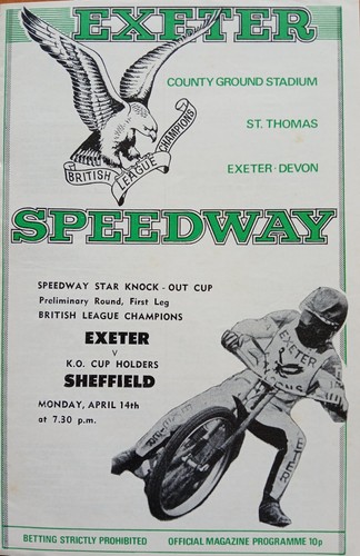 Exeter sheffield speedway - v,