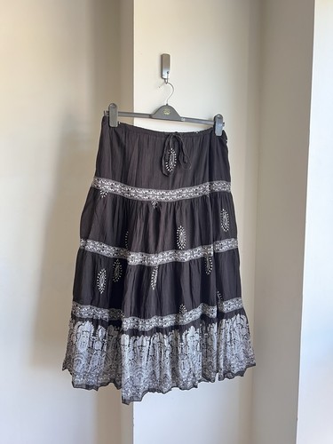 Vintage tiered peasant gypsy - peasant,