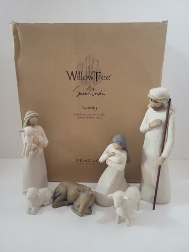 Willow tree nativity - tree, set
