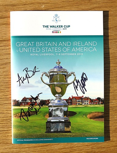 2019 walker cup - 2019, prog
