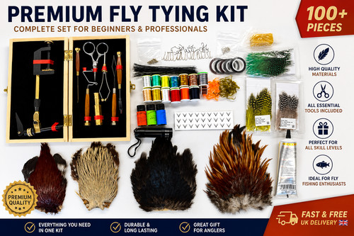 Fly tying starter kit rotary - fly,