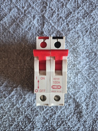 Mem ad100 100a double pole - mem,