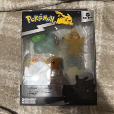Pokemon - Select Translucent Battle Figure 4 Pack (PKW2798)