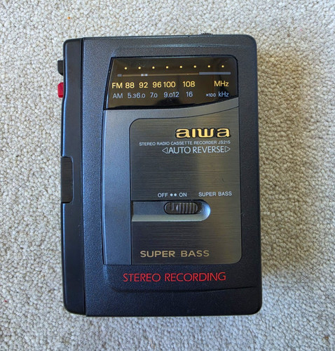 Vintage aiwa js215 - aiwa, hs-js215
