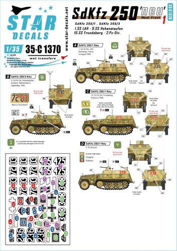 Star decals c1370 - star, 35-c1370,