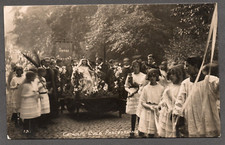 Postcard Ickenham nr Uxbridge Middlesex the Catholic Guild Processions RP