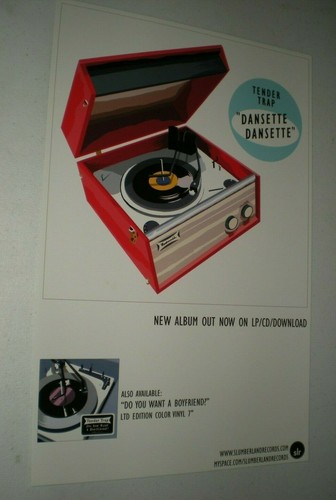 Poster tender trap dansette - by,