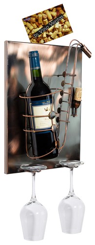 Brubaker wine bottle holder - bottle,