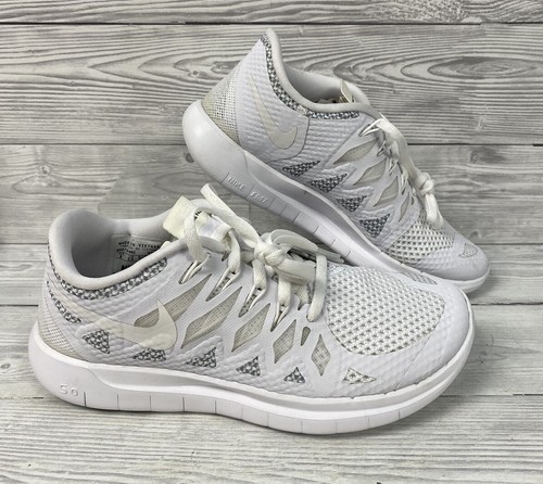 Nike white free - free, run