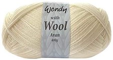 NEW Wendy with Wool Aran 400g