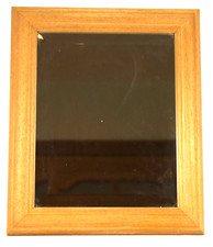 Charming Quality Bevelled Edge Mirror in Pine Coloured Frame