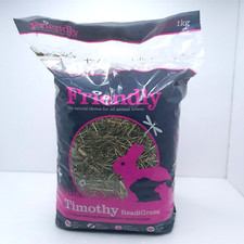 Friendly Timothy ReadiGrass Feed For Small Animals 1kg Bag