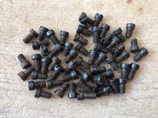 Meccano 50 X Org Black Bolts