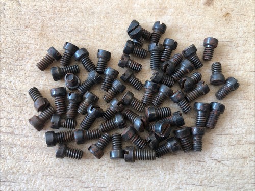 Meccano org black bolts - 50,