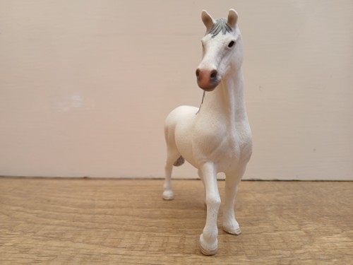 Schleich white horse stallion - horse,