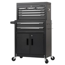 Draper Combined Roller Cabinet and Tool Chest, 8 Drawer, 24"