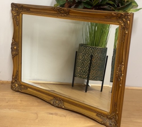 Vintage gilt framed bevel - framed, edge
