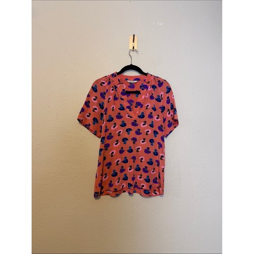 Tucker silk short sleeve duck