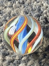 Antique German Marble multi colour solid core 16mm