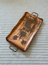 WMF Art Nouveau Tray Ostrich