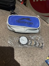 Mens Slazenger watch Preowned But Not Used. With need new battery