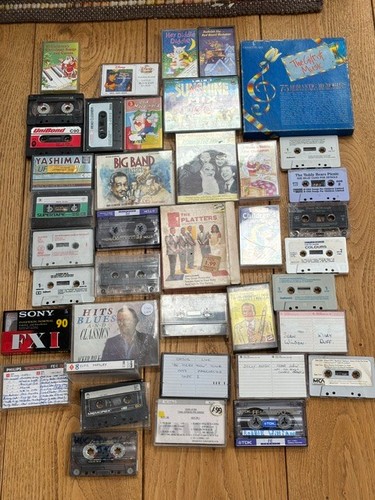 Mixed cassette tape bundle - cassette,