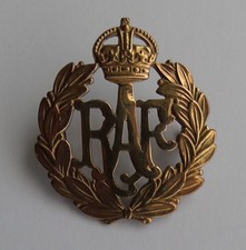 Royal Air Force Brass Cap